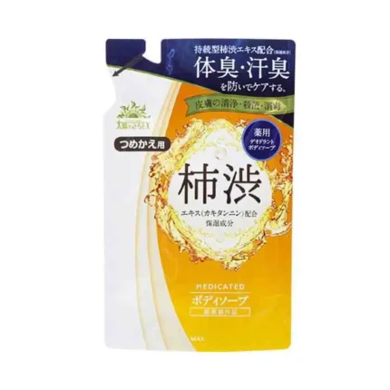 Жидкое мыло для тела с экстрактом хурмы MAX Taiyounosachi Ex Body Soap refil