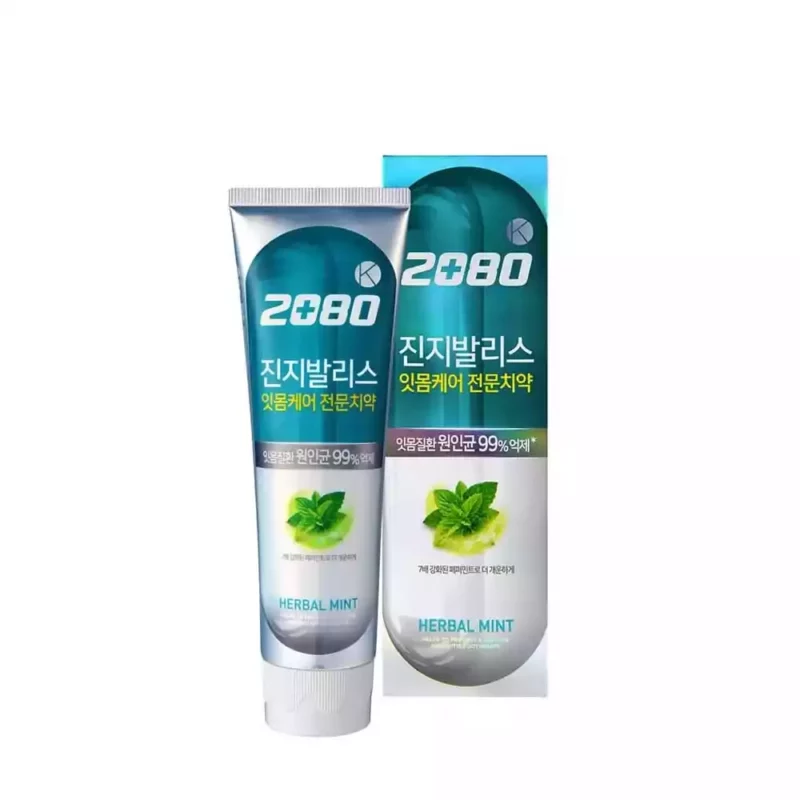 Зубная паста кей голубая с гинко 2080 K Mild Ginkgo Biloba