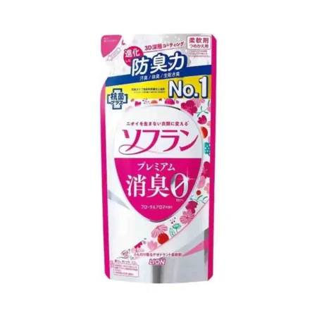 Кондиционер для белья Аромат роз Lion Soflan Premium Deodorizer Zero-Ø, 420ml