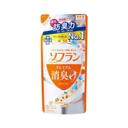 Кондиционер для белья Цветочное мыло Lion Soflan Premium Deodorizer Zero-Ø, 420ml