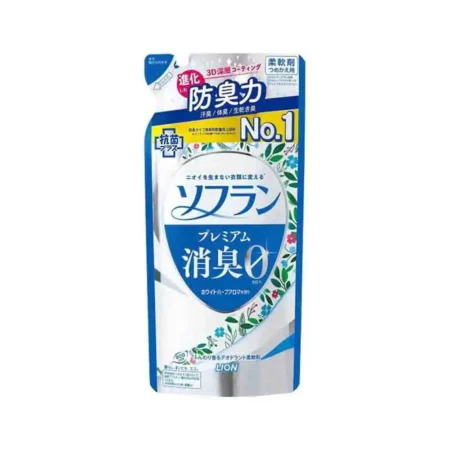 LION "Sofran Aroma" кондиционер для белья c ароматом с натуральным ароматом луговых трав