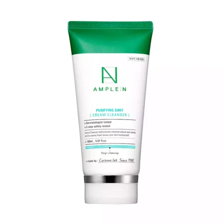 Нежный очищающий крем-сливки AMPLE:N