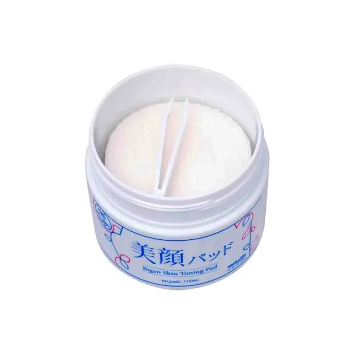 Очищающие салфетки-диски для проблемной кожи MEISHOKU Bigan Skin Toning Pad