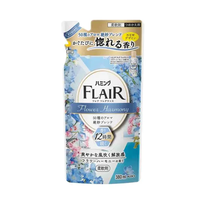 Кондиционер-смягчитель для белья с цветочным ароматом KAO Flair Fragrance Flower Harmony, 4901301420459