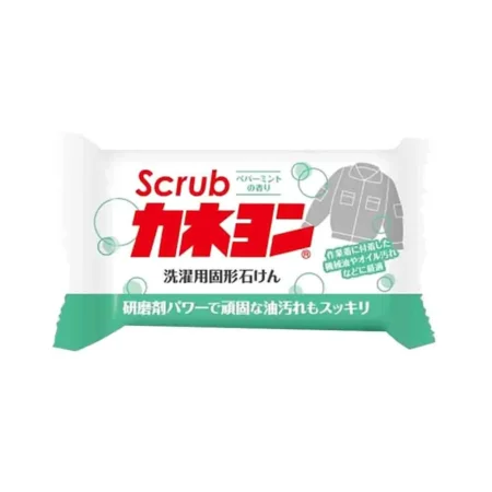 Хозяйственное мыло Kaneyo Soap Soap Kaneyon для удаления жирных и масляных пятен на спецодежде, а также пожелтения с носков, воротников, манжет