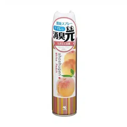 Освежитель воздуха для туалета с ароматом персика Kobayashi Shoshugen White Peach, 280ml