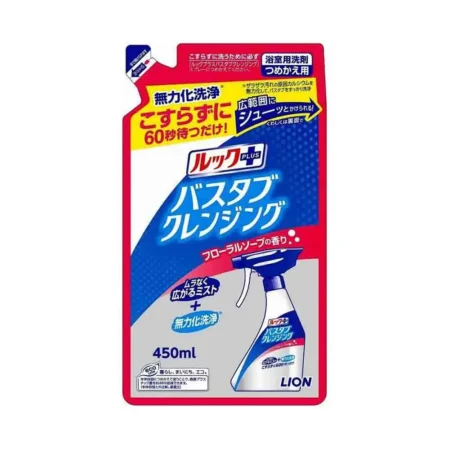 4903301256434 Чистящее средство для ванной комнаты быстрого действия с ароматом мыла Lion Look Plus, 450ml
