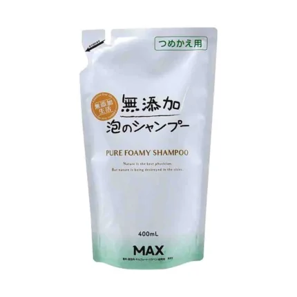 Шампунь для чувствительной кожи головы MAX PURE FOAMY SHAMPOO, 400ml