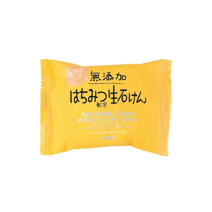 Мыло туалетное натуральное с экстрактом меда MAX Soap Honey, 80g