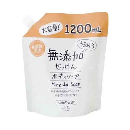 Увлажняющее жидкое мыло для тела MAX Uruoi No Sachi Body Soap, 1200ml