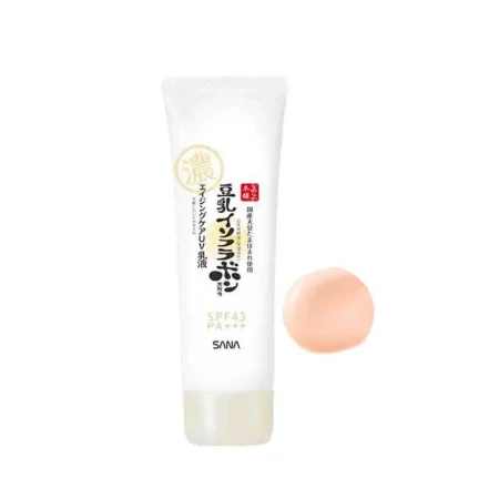 4964596701023 Солнцезащитная увлажняющая основа под макияж SANA Soy Milk Skincare Uv Makeup Base SPF 43