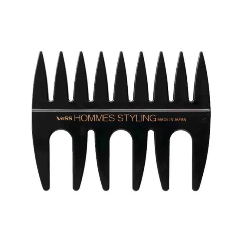 Мужской гребень с широкими зубцами для укладки волос VeSS Hommes Styling Mesh Comb 4977084500817