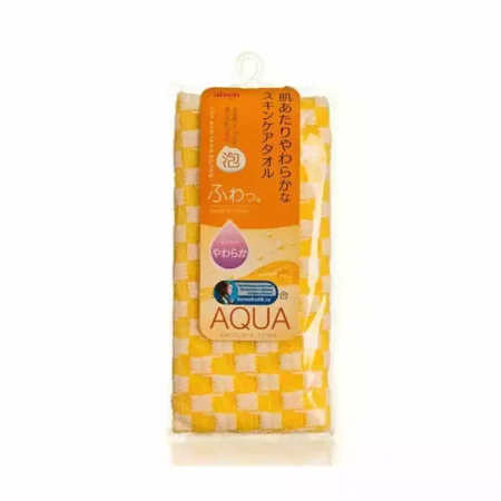 Мочалка AISEN массажная с хитозаном AQUA