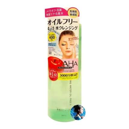 Средство для снятия макияжа с AHA кислотами BCL Cleansing water oil free