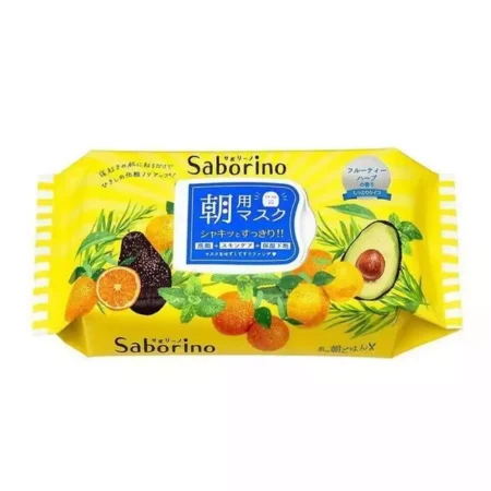Маска-салфетка для утреннего ухода за лицом BCL Saborino Morning Mask, 32шт