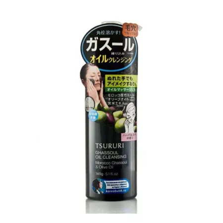 Очищающее масло для лица с вулканической глиной B&C Labs TSURURI GHASSOUL OIL CLEANSING