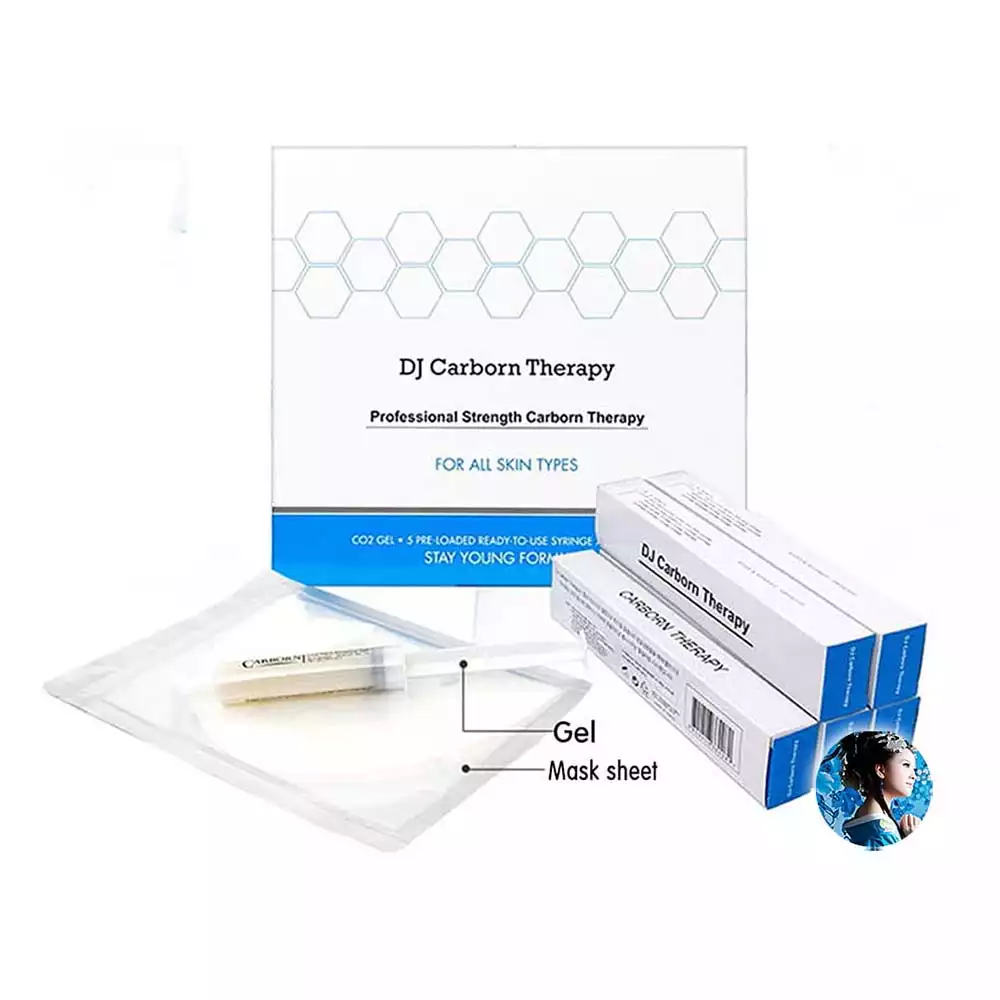 Набор карбокситерапии Carborn CO2 Gel Mask Therapy Profession Strength Carborn Therapy