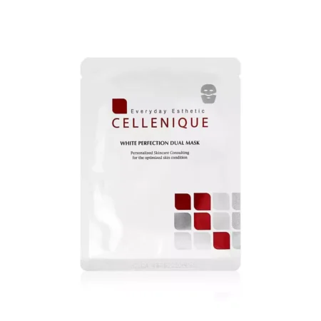 Совершенная отбеливающая маска CELLENIQUE White Perfection Dual Mask, 34ml