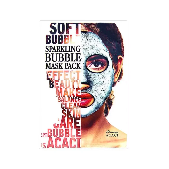 Кислородная маска Chamos Acaci Soft Bubble Sparkling Mask Pack, 25ml
