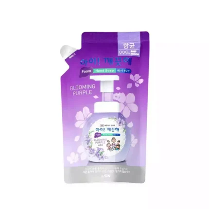 Пенное мыло для рук с ароматом фиалки CJ Lion Ai-Kekute Foam Hand Soap Blooming Purple, 200ml