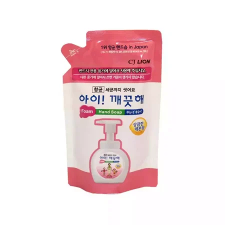 Пенное мыло для рук с ароматом лимона (сменка) CJ Lion Ai-Kekute Foam Hand Soap Lemon 200 ml