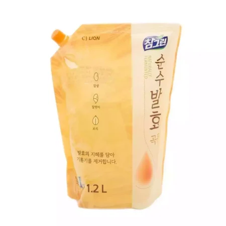 Средство для мытья посуды с ферментами зерновых культур CJ LION Charmgreen