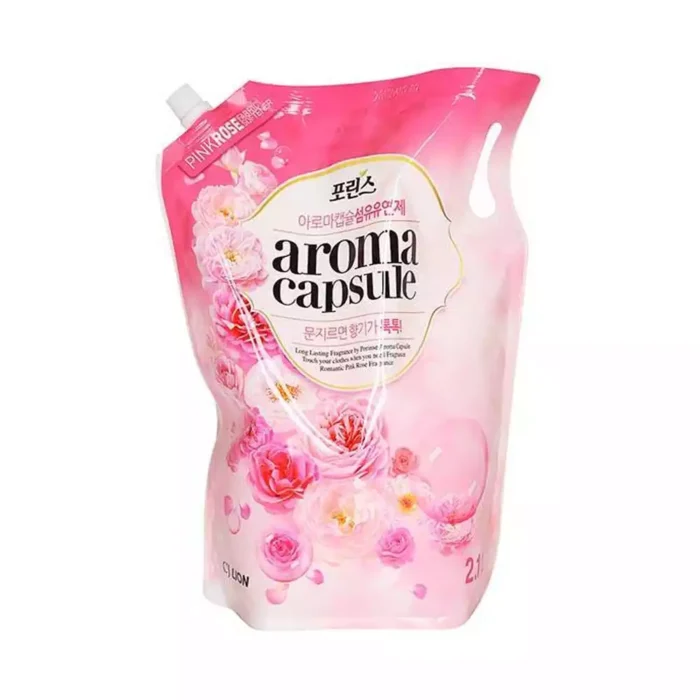 Кондиционер для белья CJ LION "Porinse aroma capsule Pink Rose"