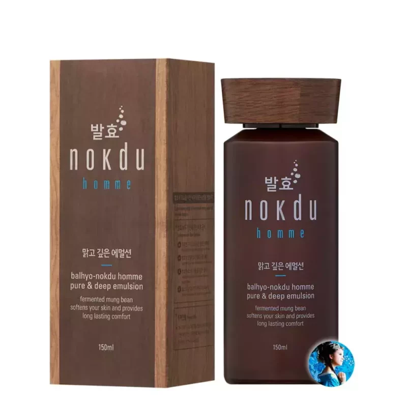 Мужская эмульсия с эффектом глубокого очищения Coreana Balhyo Nokdu&Deep Emulsion, 150 мл