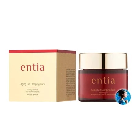 Ночная маска для лица на основе граната Coreana Entia Aging Cut Sleeping Pack