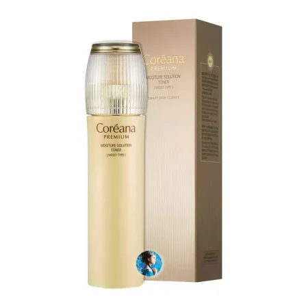 Увлажняющий тонер для сухой кожи лица COREANA PREMIUM Moisture Solution Toner 200ml