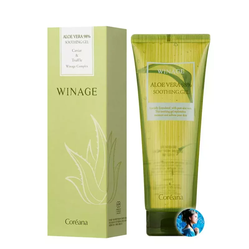 Гель алоэ вера Coreana WINAGE Aloe Vera 98% Soothing Gel