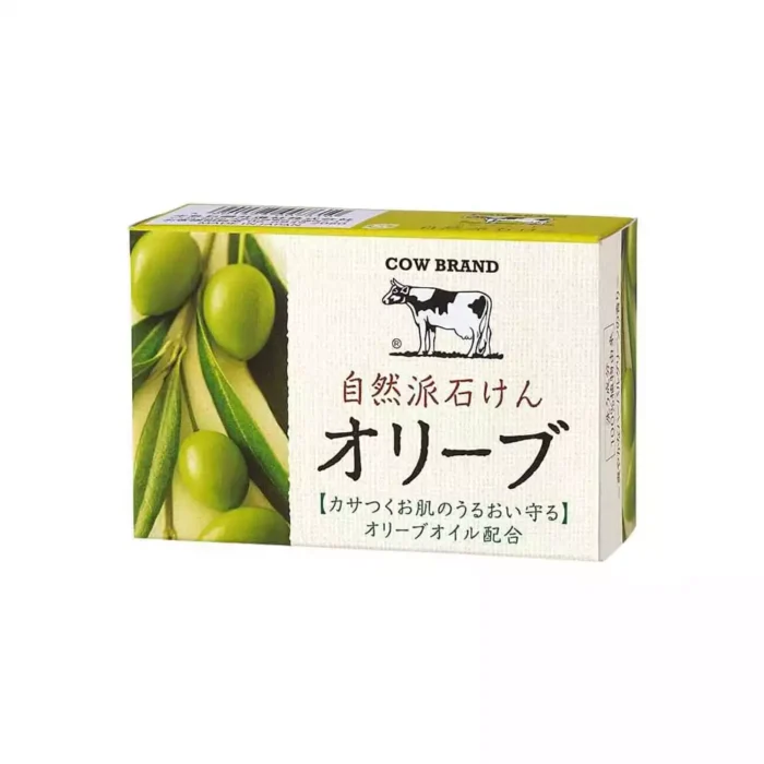 Натуральное увлажняющее мыло с оливковым маслом Cow Brand Natural Soap Olive, 100g