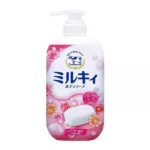 Увлажняющее молочное жидкое мыло для тела с цветочным ароматом COW Milky Body Soap Floral