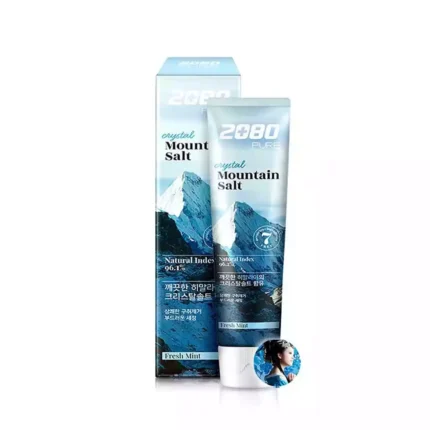 Зубная паста Голубая Гималайская соль Dental Clinic 2080 Pure Mountain Salt Fresh Mint 120г