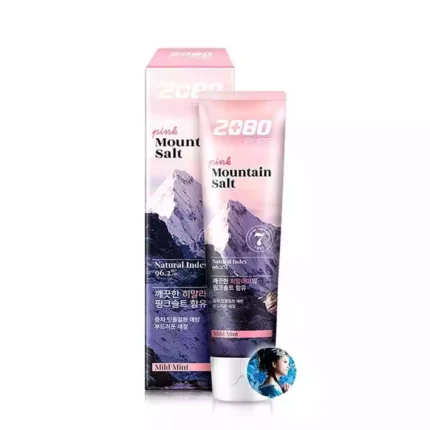 Зубная паста Розовая Гималайская Соль Dental Clinic 2080 Pure Mountain Salt Mild Mint 120гр