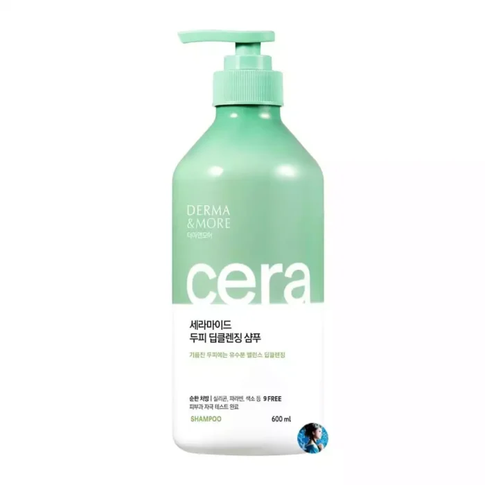 Шампунь для волос Глубокое очищение DERMA & MORE CERA Deep Cleansing Shampoo, 600ml