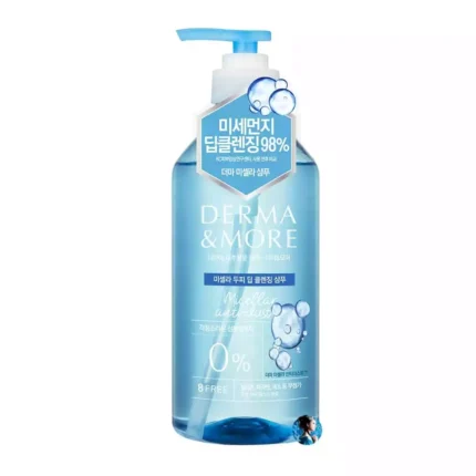 Шампунь для волос Мицеллярный DERMA & MORE Micellar Anti Dust Scalp Shampoo, 600ml