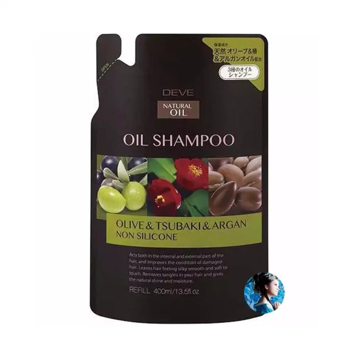 Шампунь для сухих волос для поврежденных и сухих волос Deve Oil Shampoo