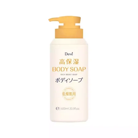 Увлажняющее жидкое мыло для тела Deve Rich Moist Whip Body Soap, 600ml