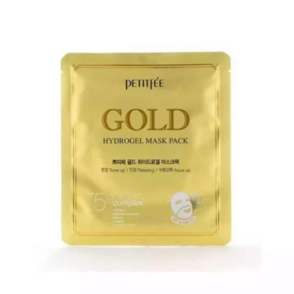 Гидрогелевая маска для лица с золотом PETITFEE Gold Hydrogel Mask