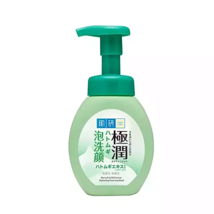 Пенка для проблемной кожи против акне HADA LABO Gokujyun Hatomugi Foaming Face Wash, 160ml