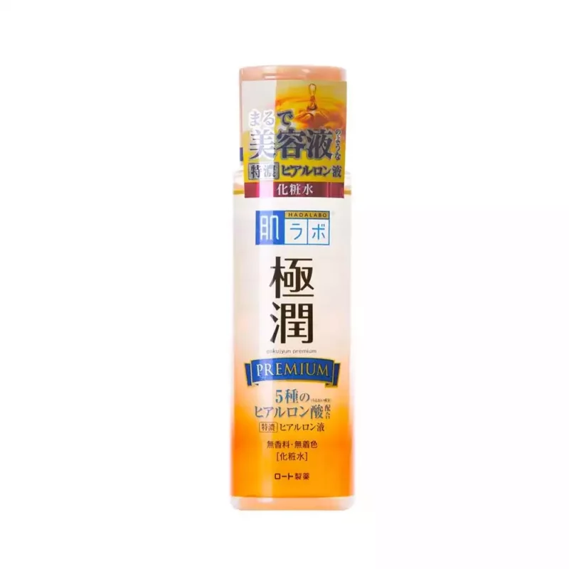 Увлажняющее гиалуроновое молочко Hada Labo Gokujyun Premium, 140ml