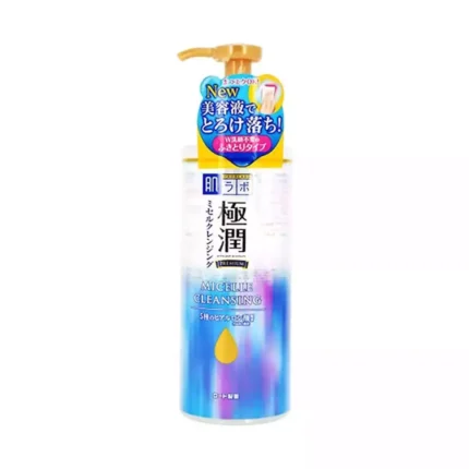 Мицеллярная вода для умывания Hada Labo Gokujyun Premium Hyaluronic Acid Micelle Cleansing 330ml