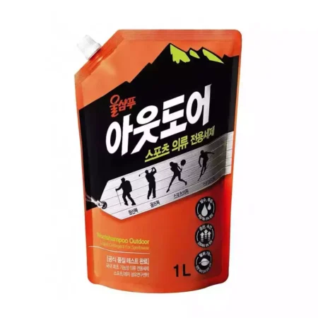 Жидкое средство для стирки спортивной одежды KeraSys Wool Shampoo Outdoor for Sportswear, 1000ml