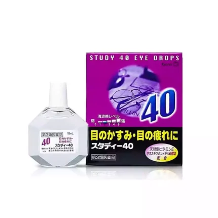 Японские возрастные капли для глаз Kyorin Study 40
