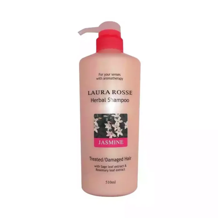 Растительный шампунь Жасмин для сухих ослабленных волос Laura Rosse Herbal Shampoo Jasmine