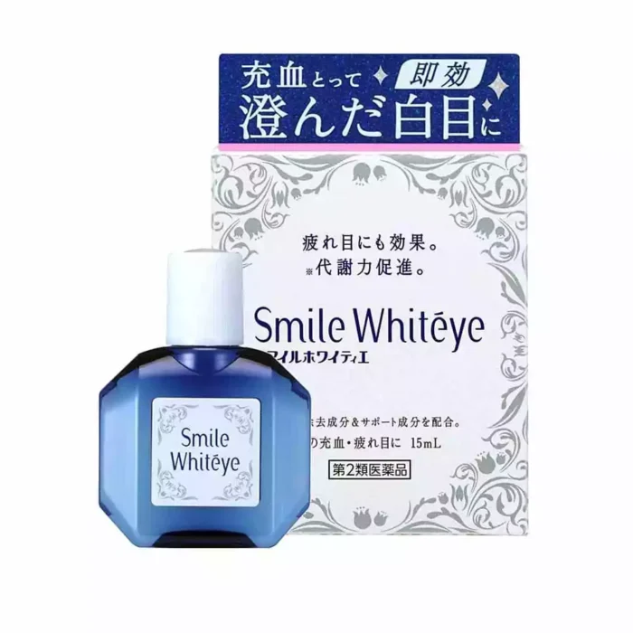 Капли для глаз отбеливающие белок Lion Smile Whiteye