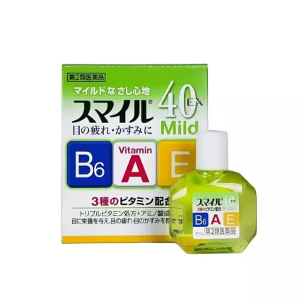 Капли для глаз с аминокислотами и витаминами B6, A, E Lion SUMMAIRU MILD