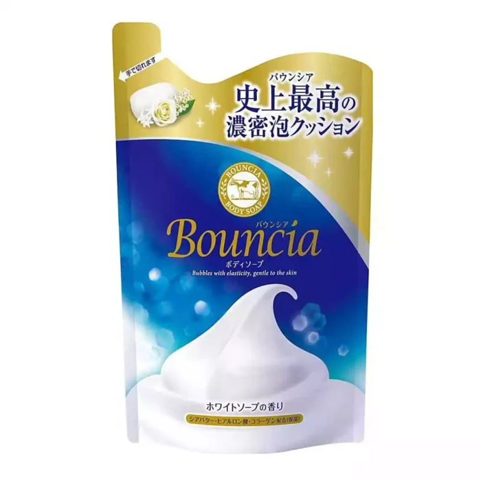 Молочное мыло для тела со сливками и коллагеном Milky Body Soap Bouncia Collagen, 400ml