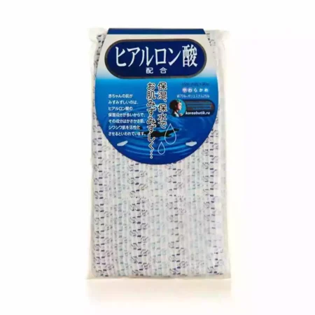 Массажная мочалка с гиалуроновой кислотой OH:E Body hyaluronic acid